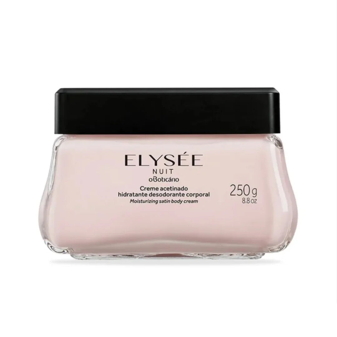 OBoticário Creme Acetinado Corporal Elysée Nuit-250g