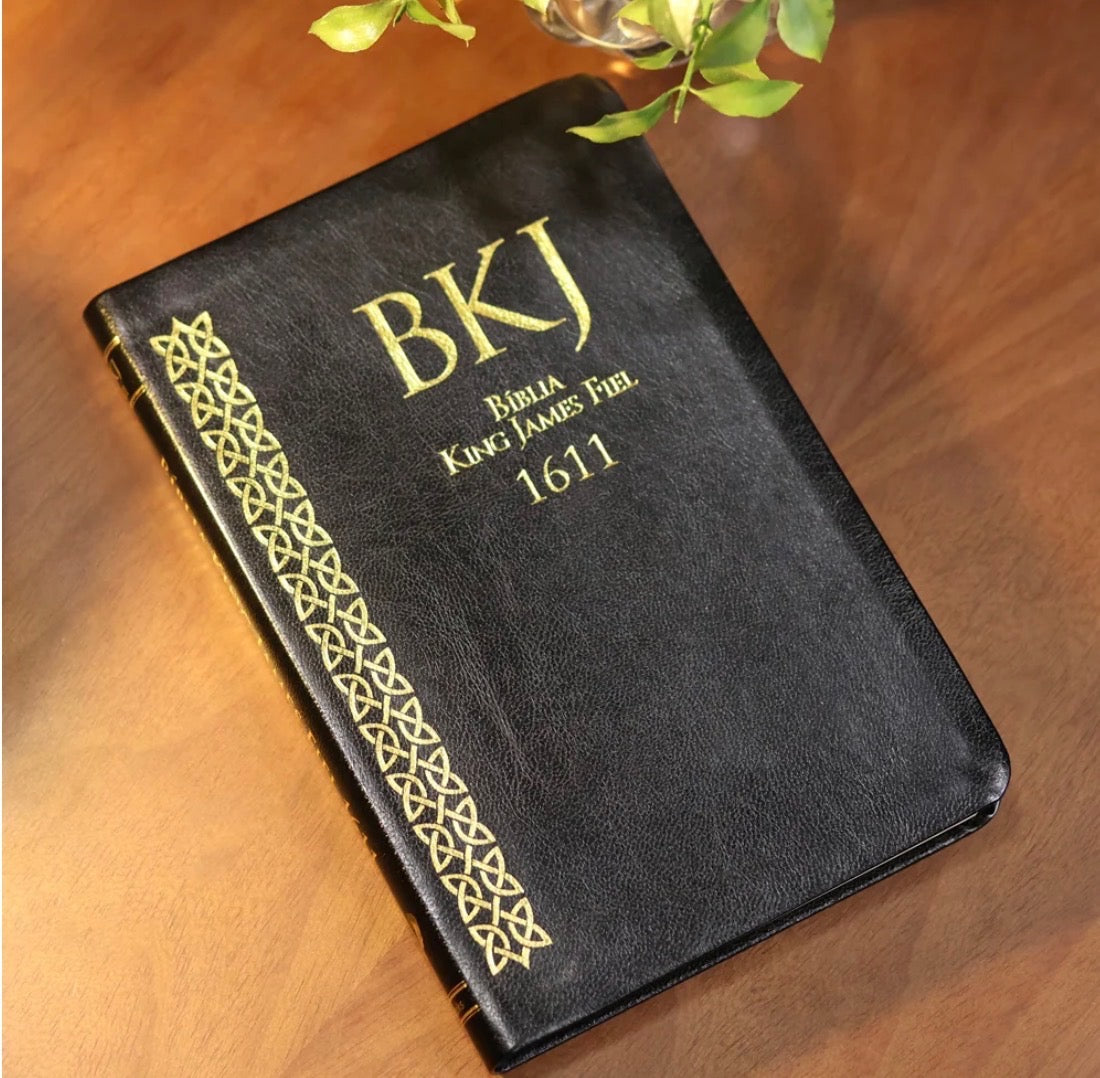 Bíblia King James 1611 Fiel Letra Normal Ultrafina-Versão BKJ