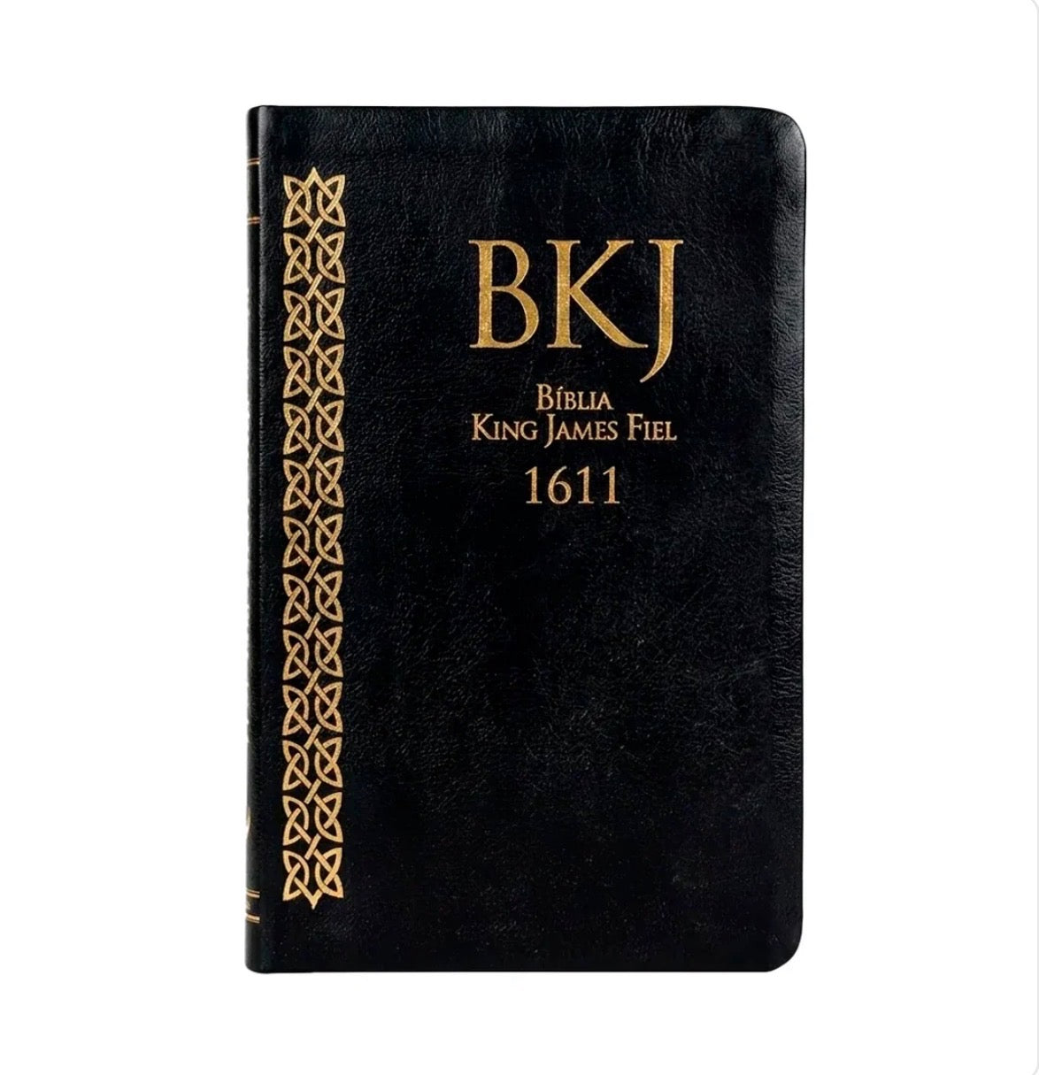 Bíblia King James 1611 Fiel Letra Normal Ultrafina-Versão BKJ