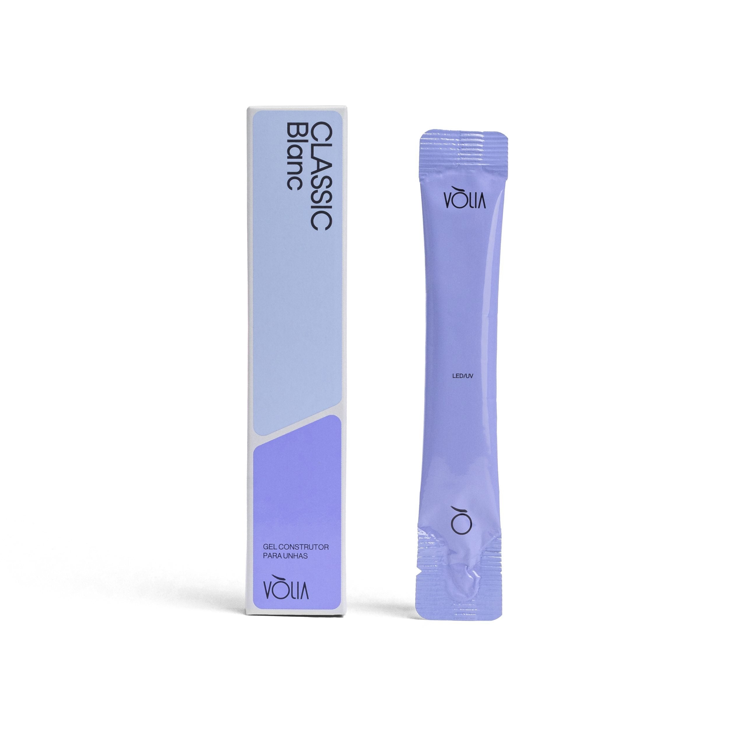 Volia Refil Gel Construtor Para Unhas Classic Blanc-14g