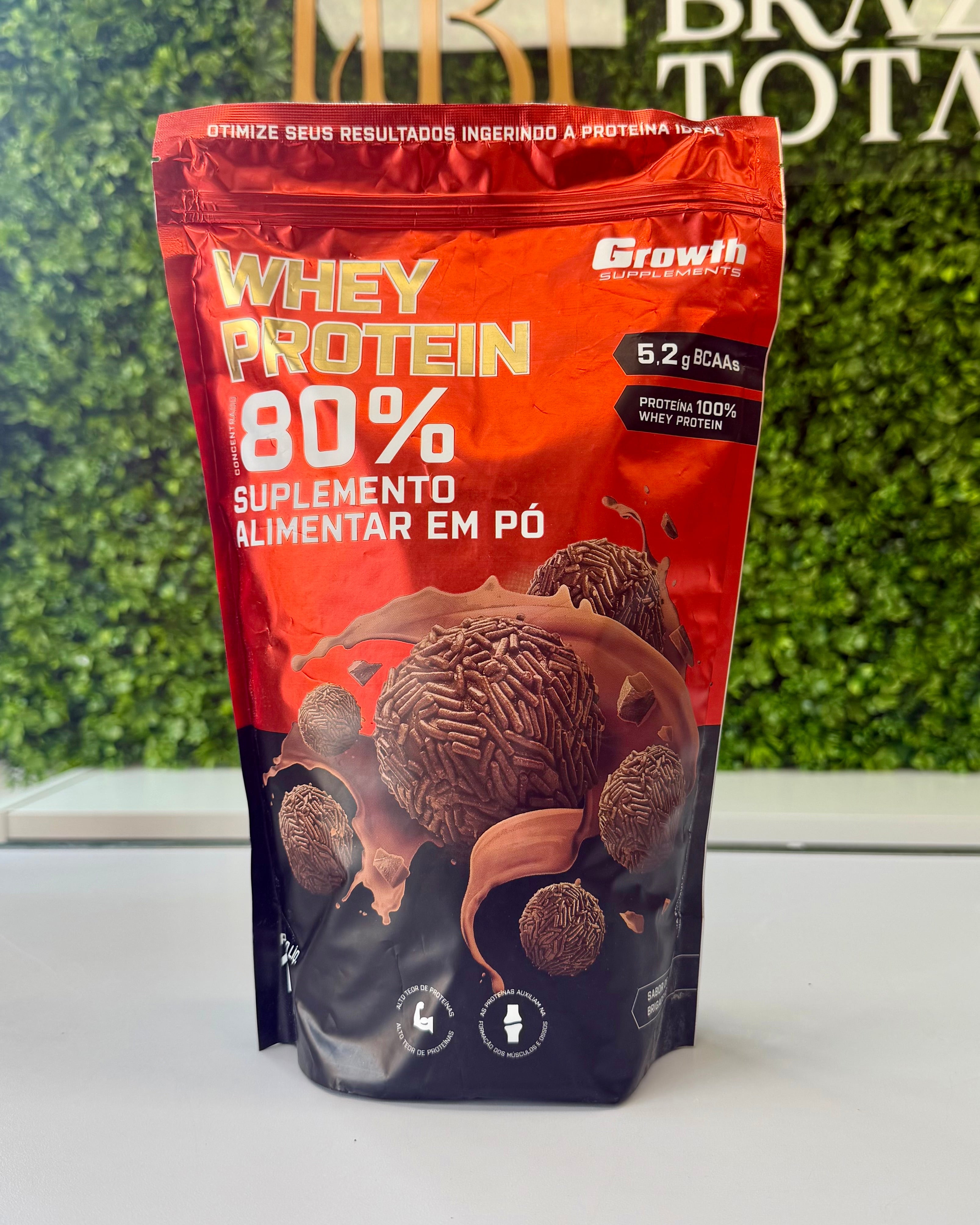 Growth Whey Protein 80% Brigadeiro-1kg