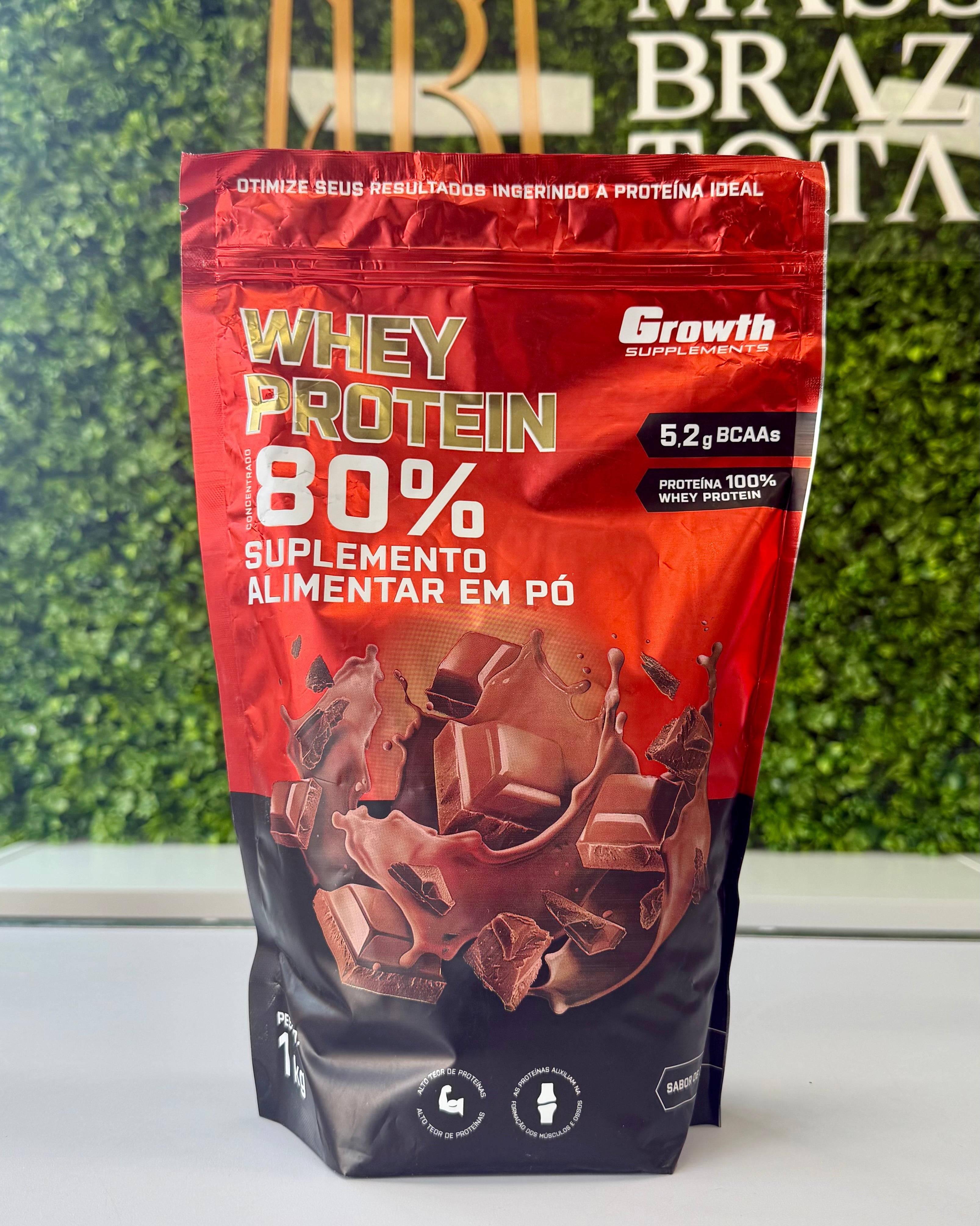 Growth Whey Protein 80% Chocolate-1kg