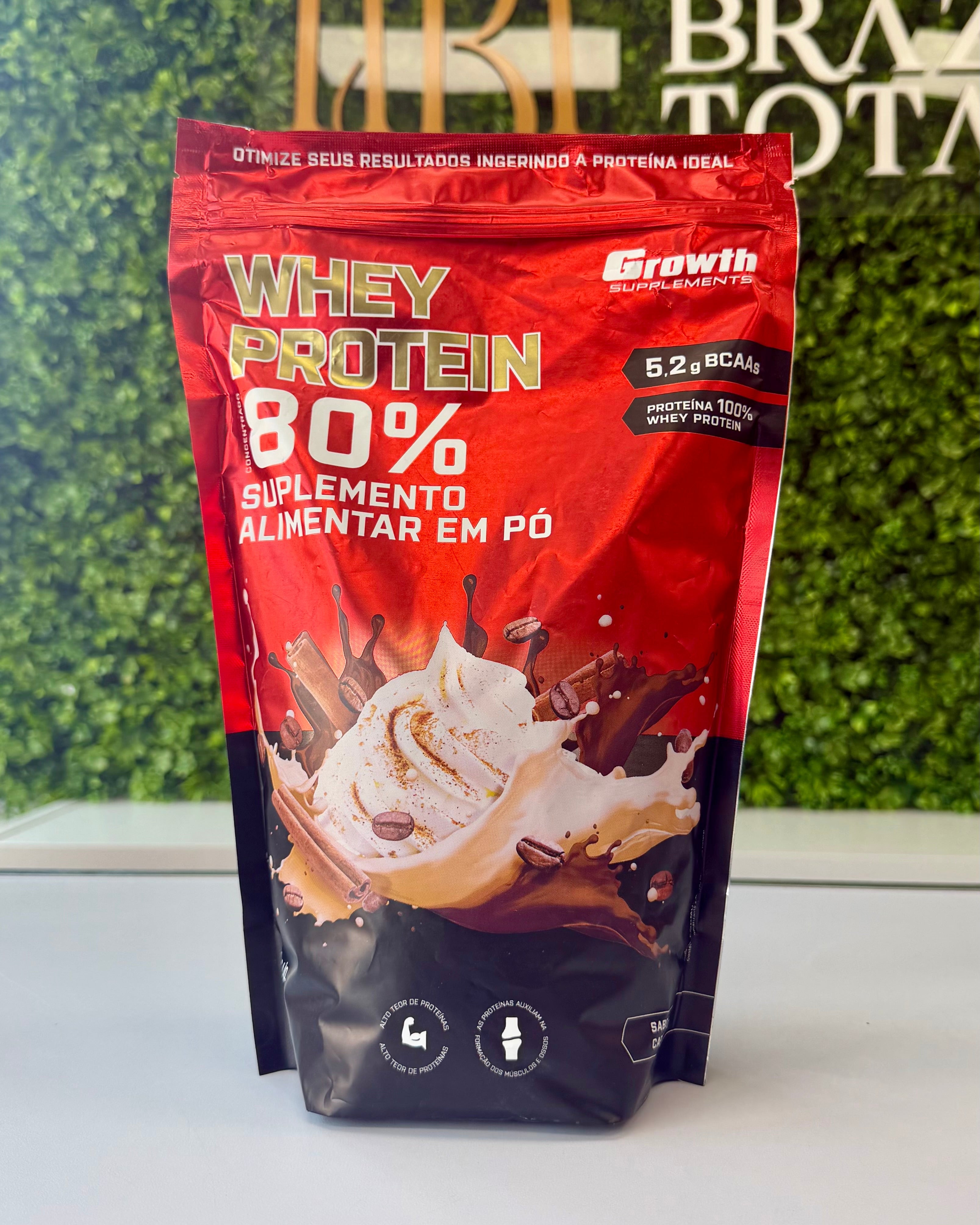 Growth Whey Protein 80% Cappuccino-1kg