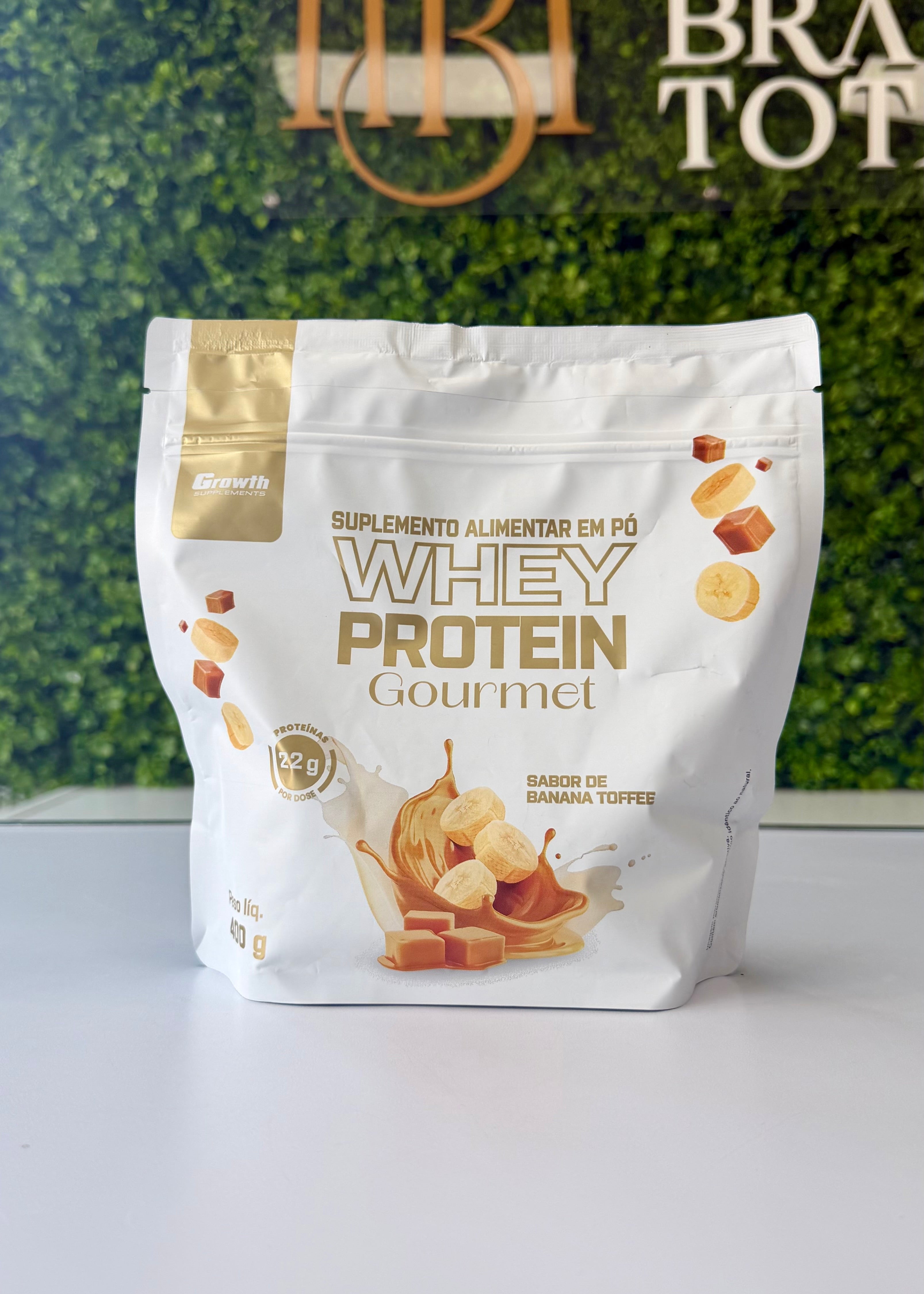 Growth Whey Protein Gourmet Banana Toffee-400g