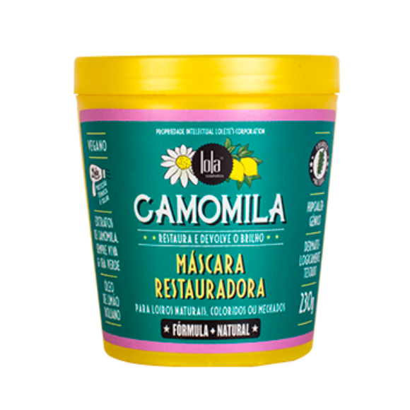 Lola From Rio Máscara Restauradora Camomila Para Loiros-230g