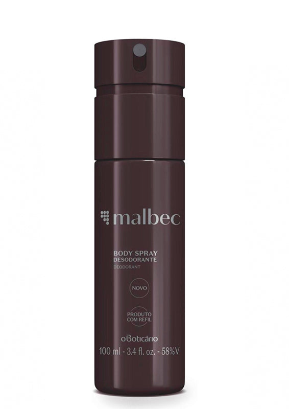 OBoticario Body Spray Malbec-100ml