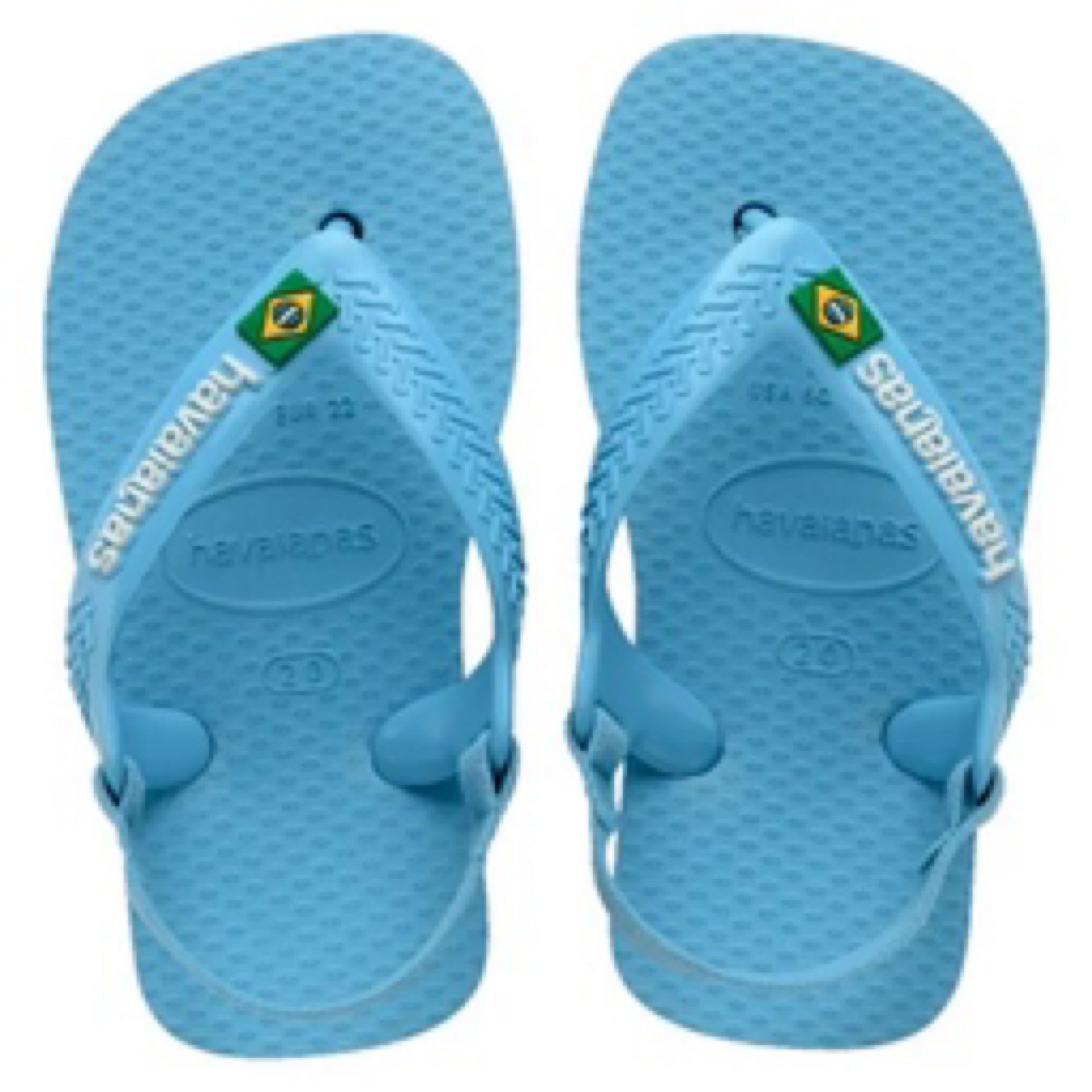 Havaiana Baby Mini Brasil Azul Lavanda Unissex