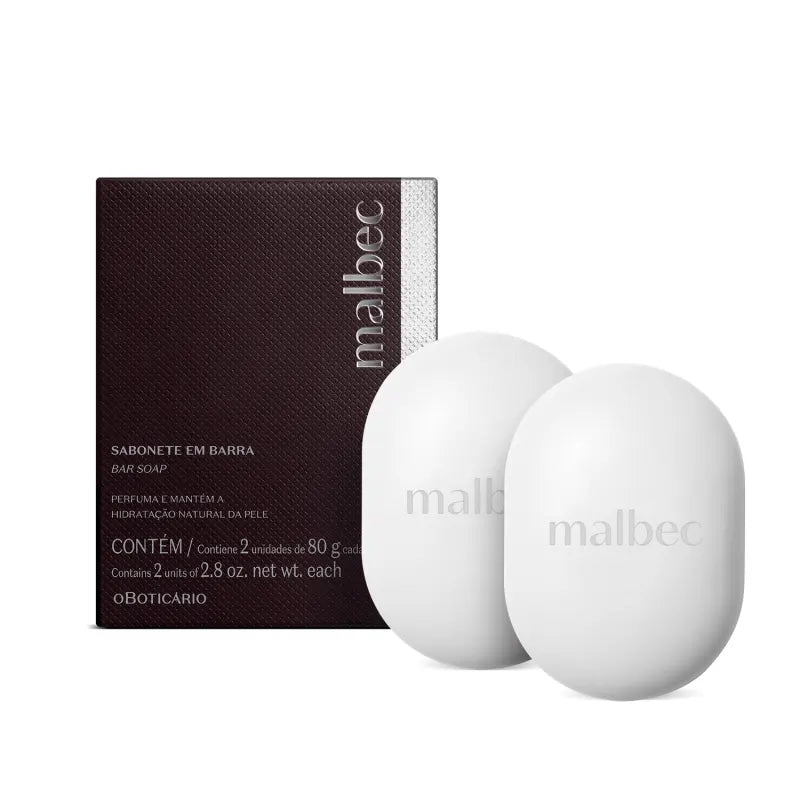 Malbec Sabonete em Barra- 2 Unidades