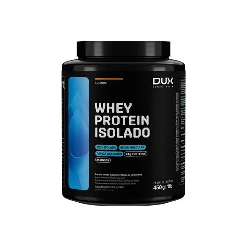 Dux Whey Protein Isolado Chocolate Branco-450g