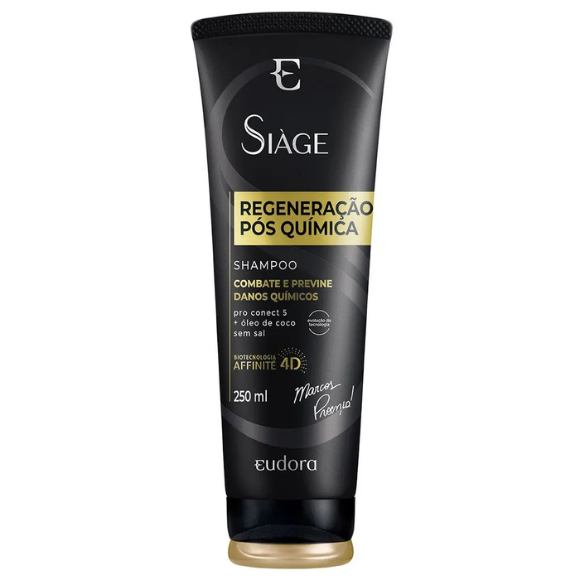 Eudora Siàge Shampoo Regeneração Pós Química-250ml