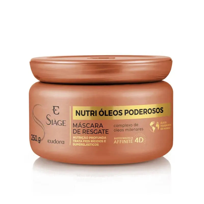 Eudora Síage Máscara Nutri Óleos Poderosos-250g