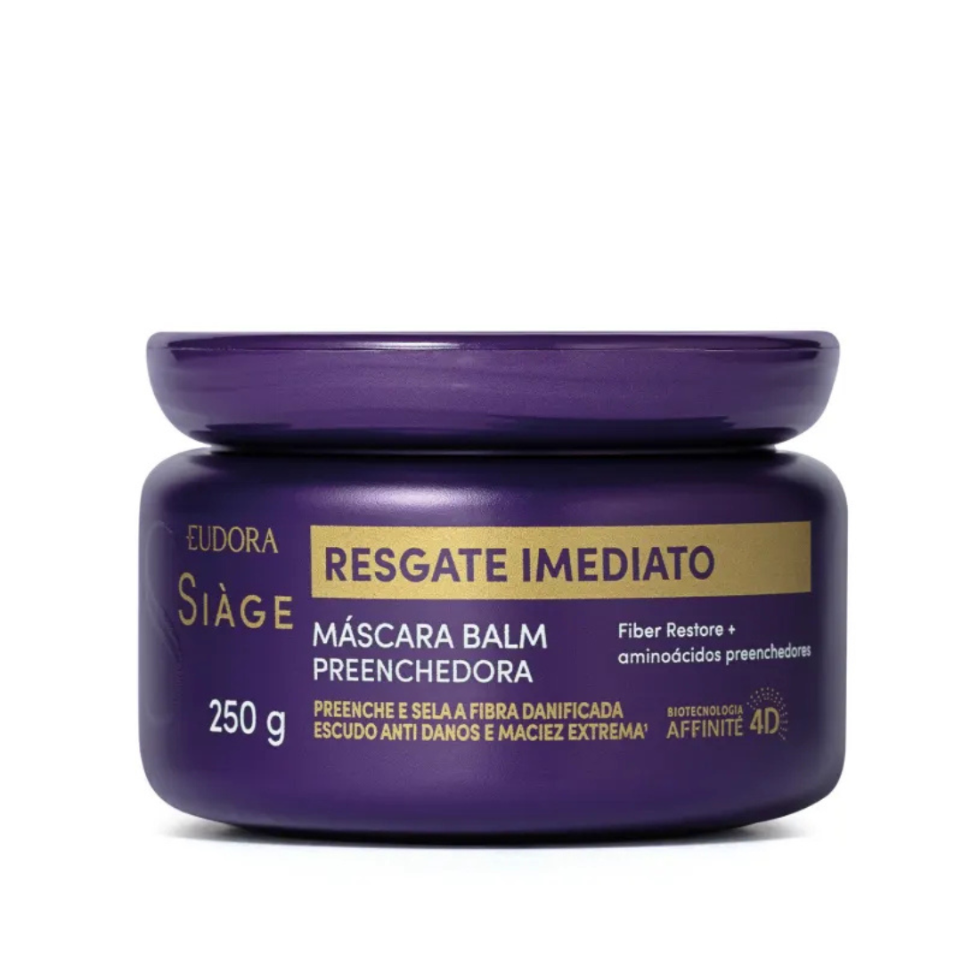 Eudora Siàge Máscara Balm Preenchedora Resgate Imediato-250g