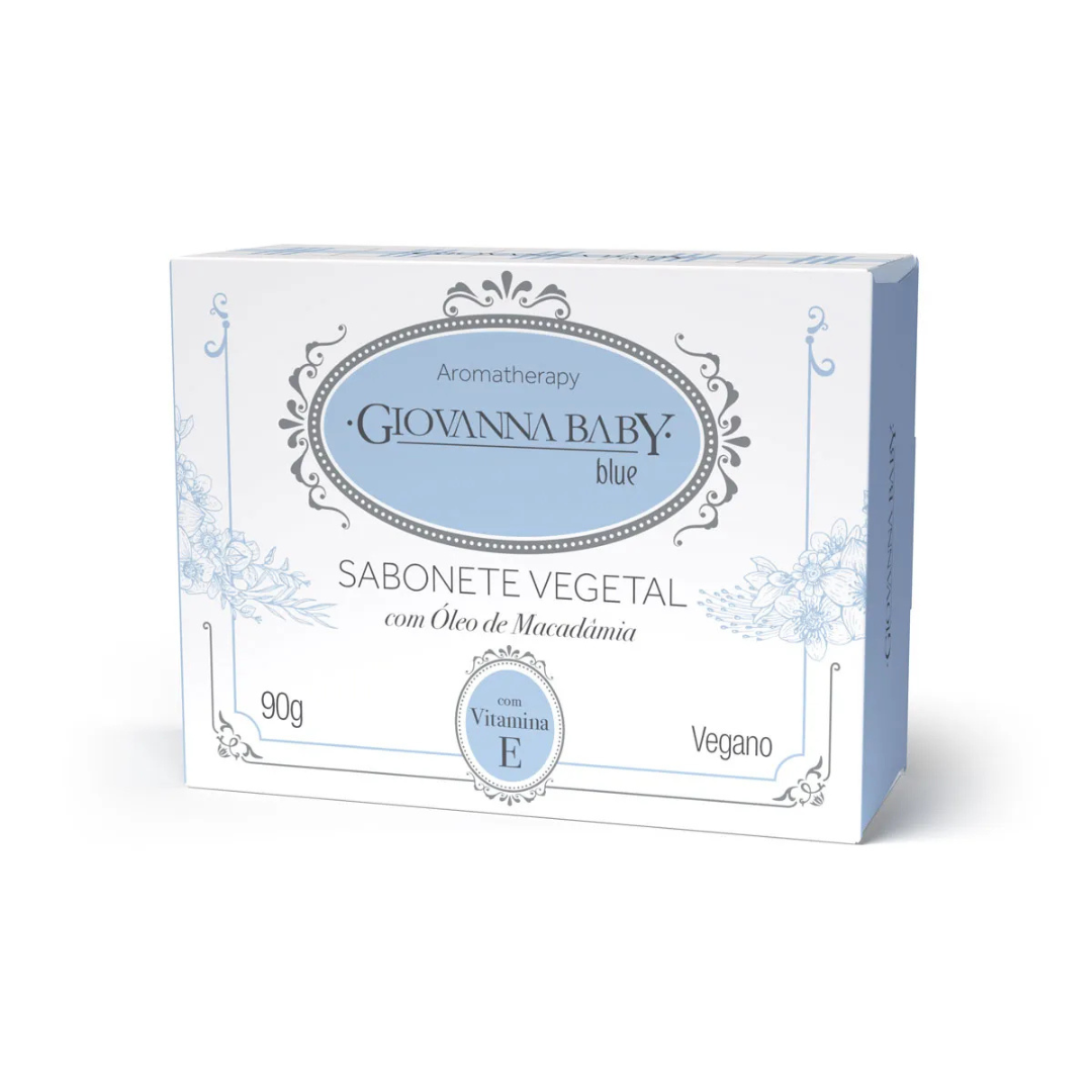 Giovanna Baby Sabonete Vegetal Blue-90g