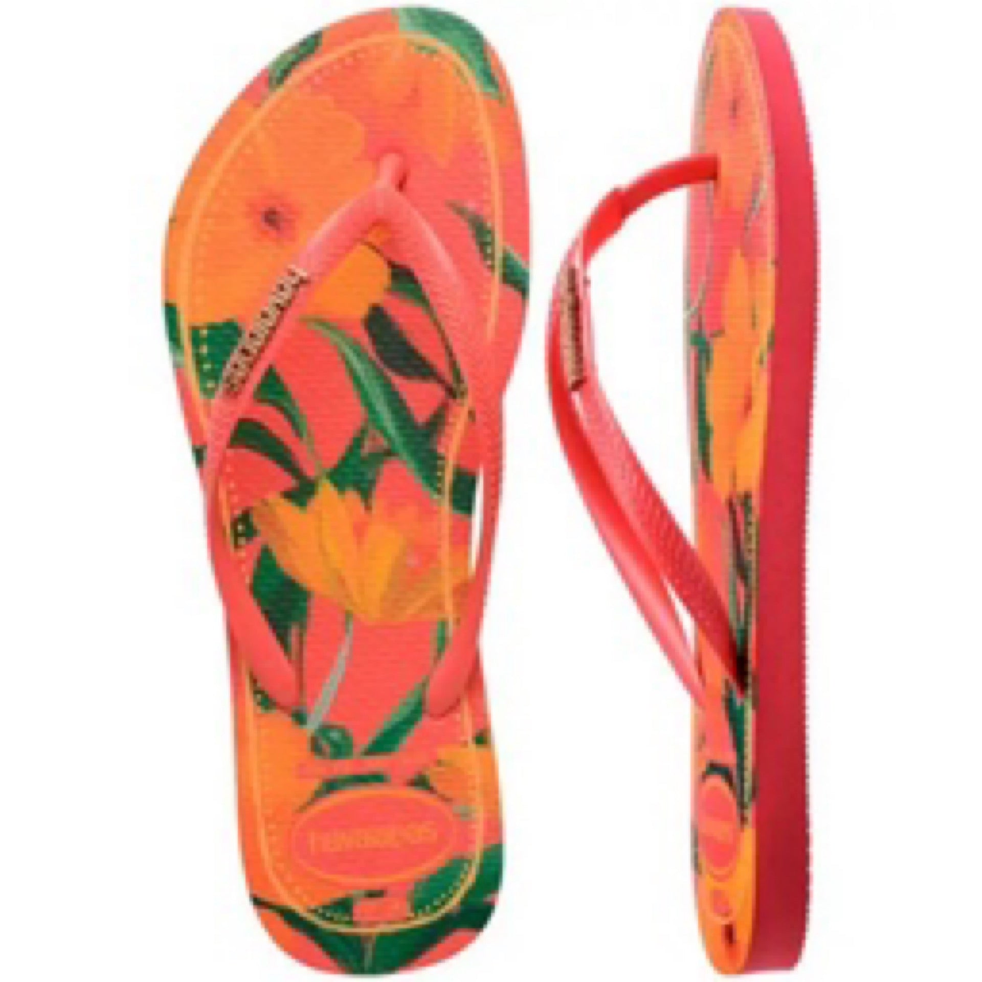 Havaiana Slim Coral Feminino