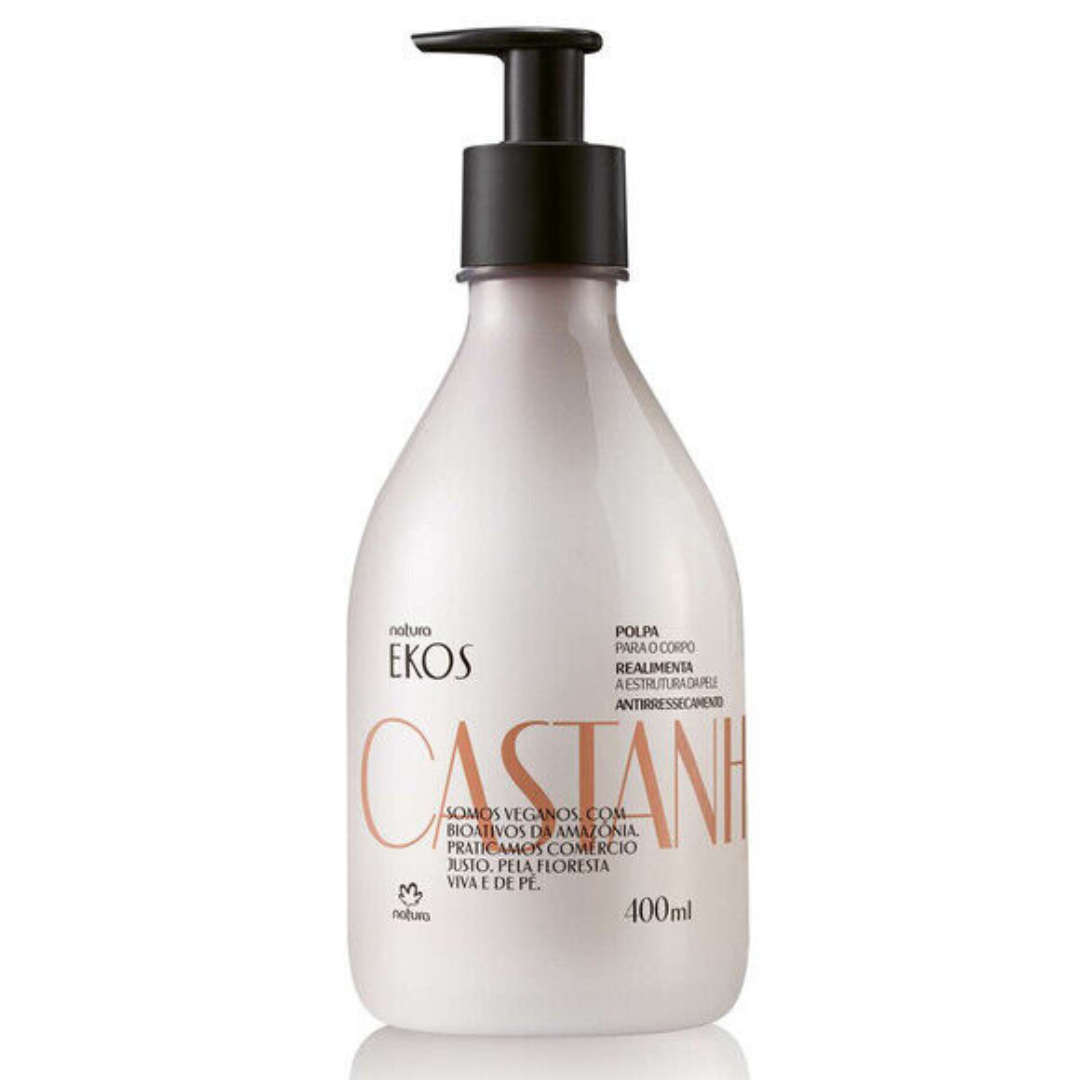 Natura Ekos Polpa Para o Corpo Castanha-400ml