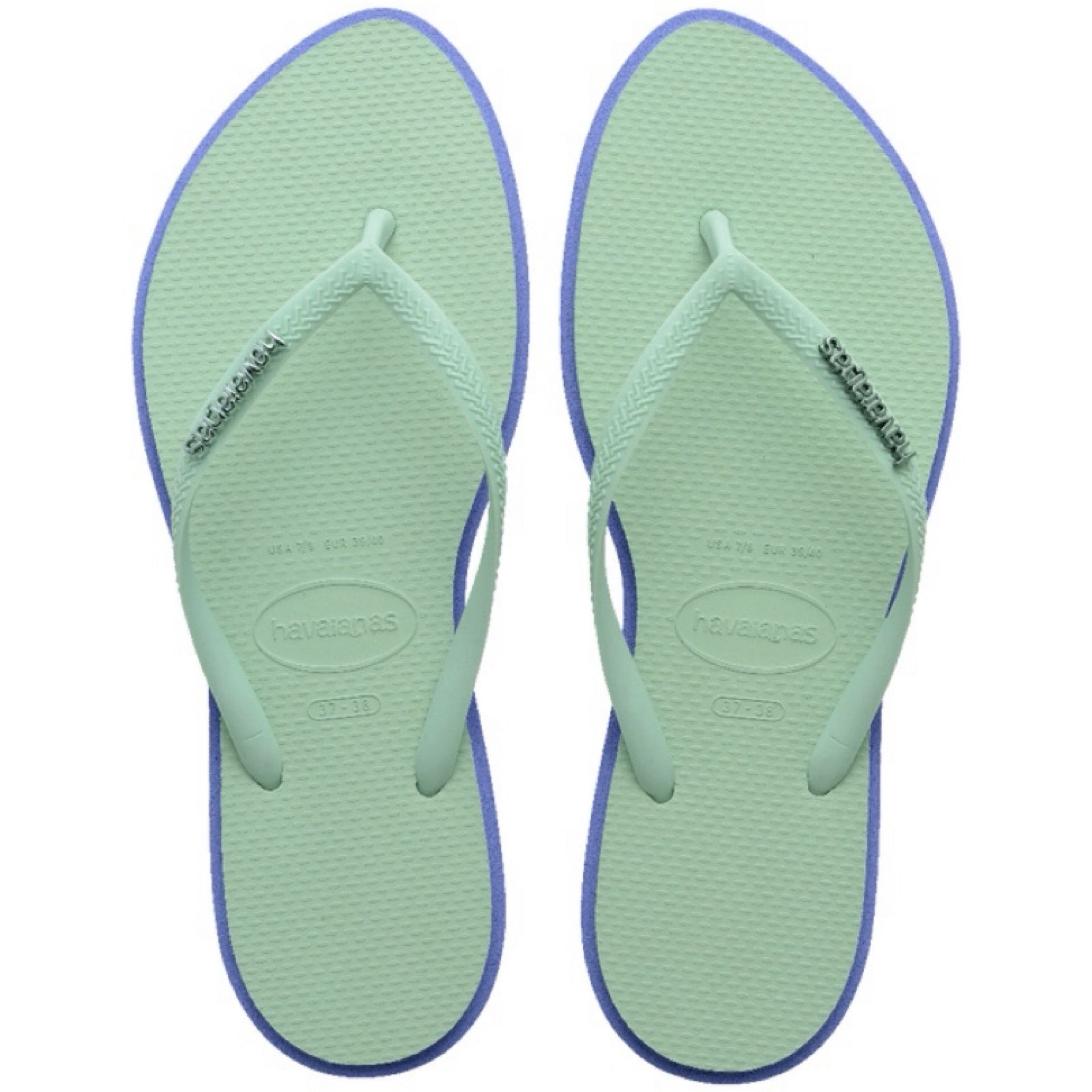 Havaiana Slim Azul Provence Feminino