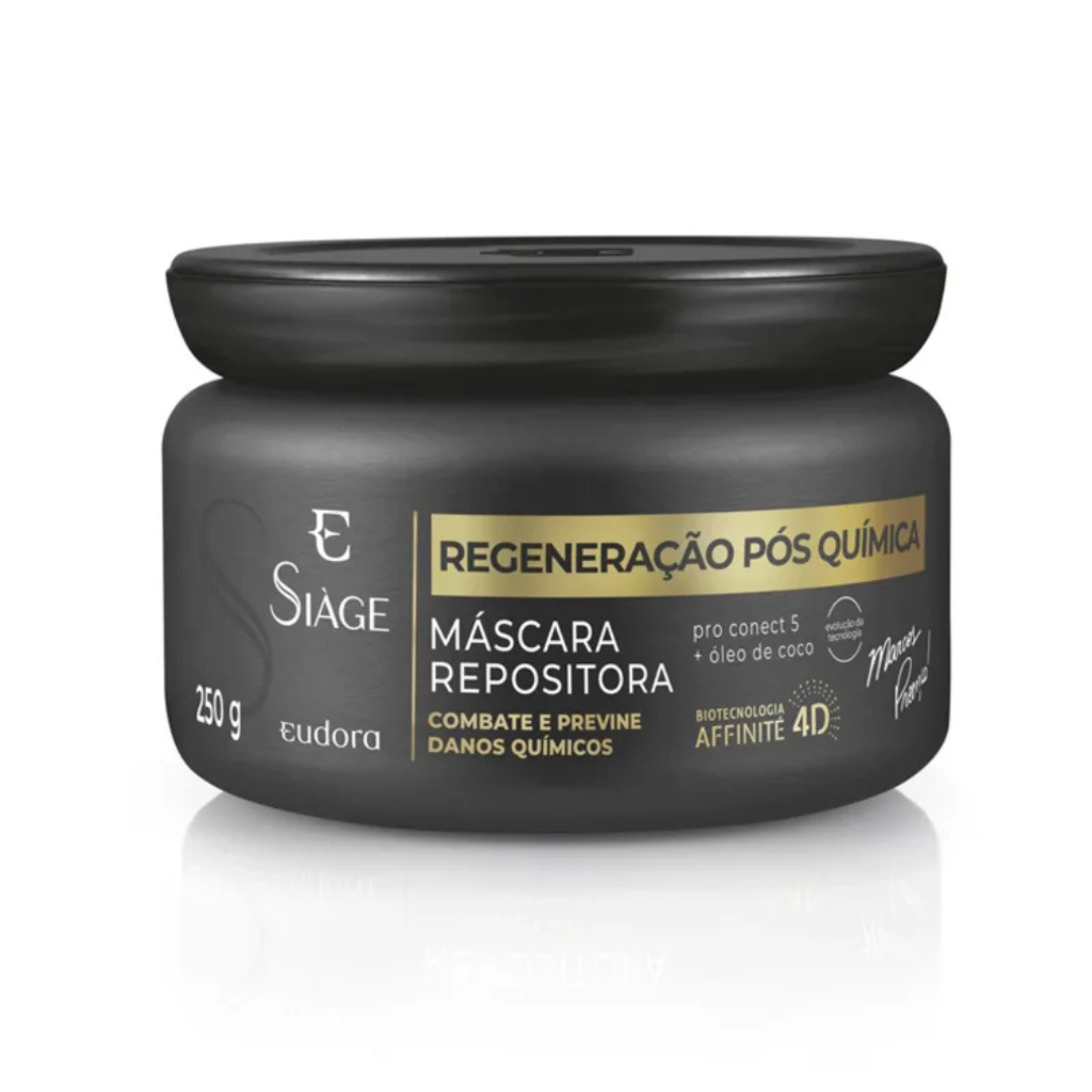 Eudora Siàge Mascara Repositora Regeneração Pós Química-250g