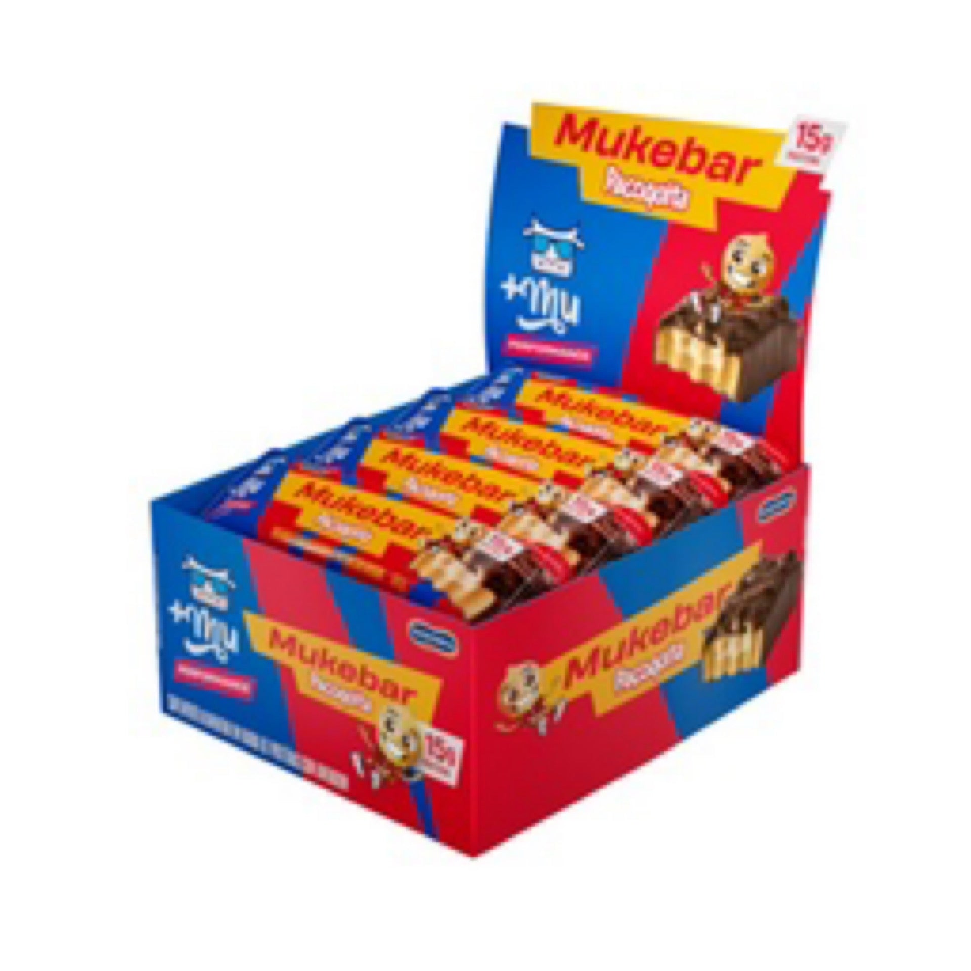 +Mu Barra De Proteina Mukebar Pacoquita-60g