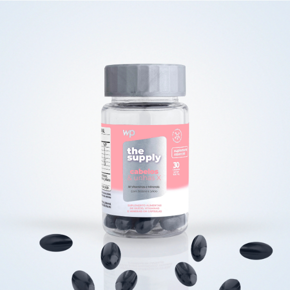 Wpink Vitamina Cabelos & Unhas X- 30 Unidades