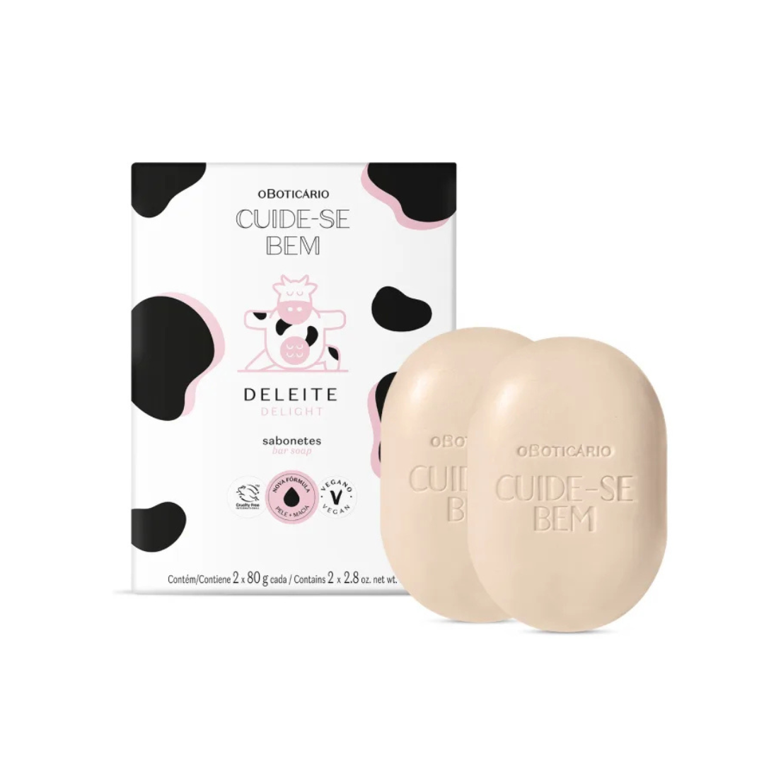 Sabonete Cuide-se Bem Barra Deleite-2 Unidades