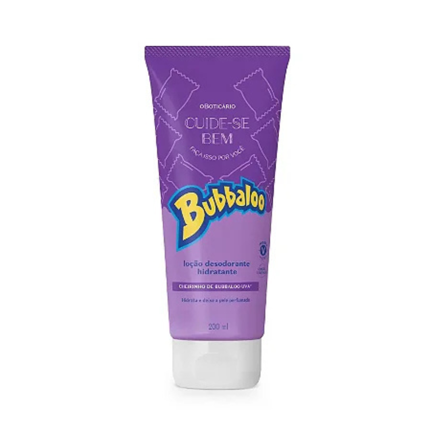 Bubbaloo Hidratante Roxo-200ml