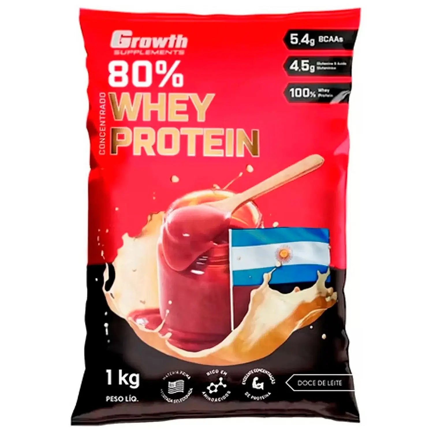 Growth Whey Protein Doce de Leite-1kg