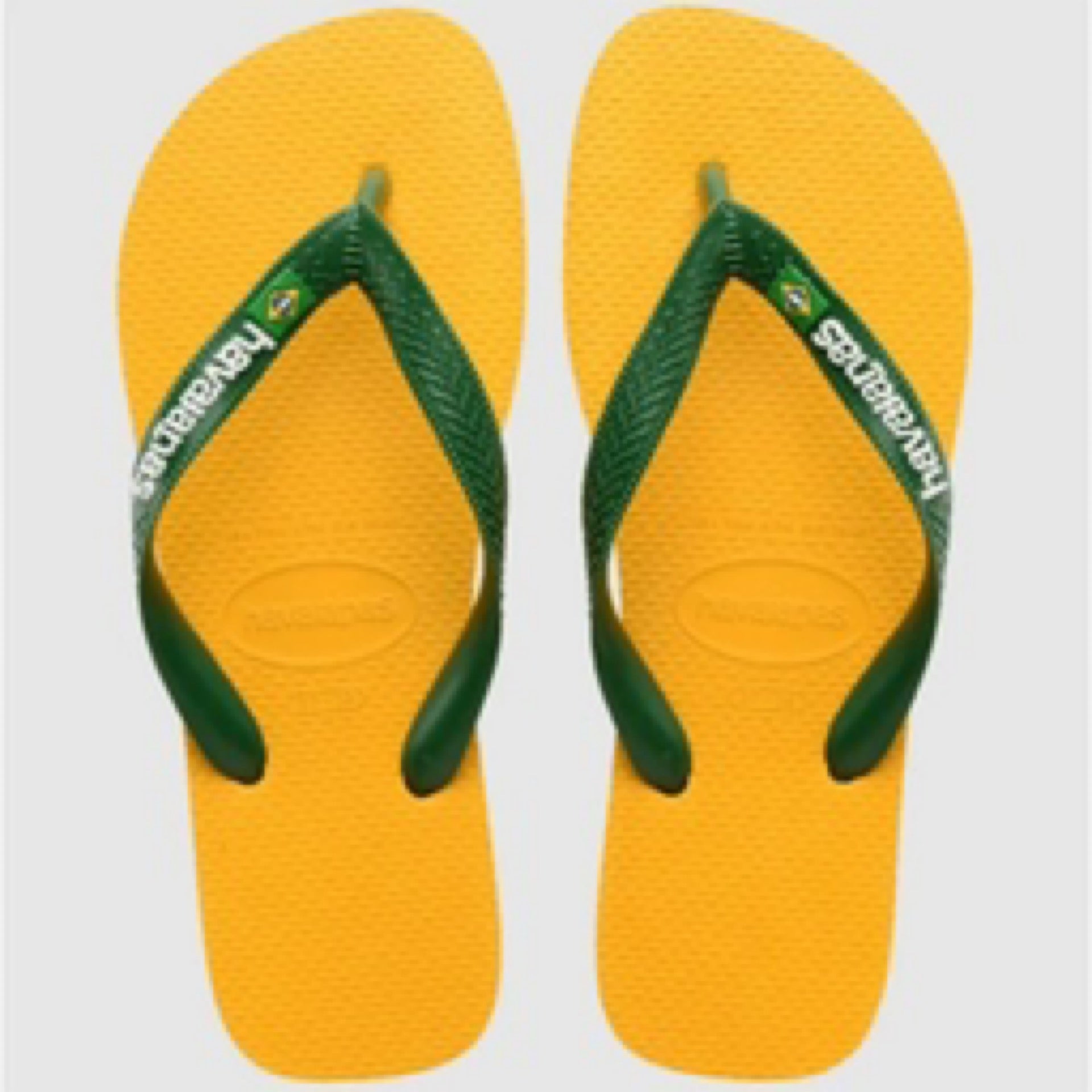 Havaiana Brasil Amarelo Pop Feminino