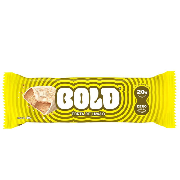 Bold Barra de Proteína Torta de Limão-60g