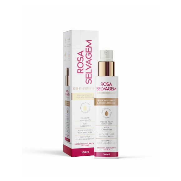 Rosa Selvagem Acido Clareador-100ml