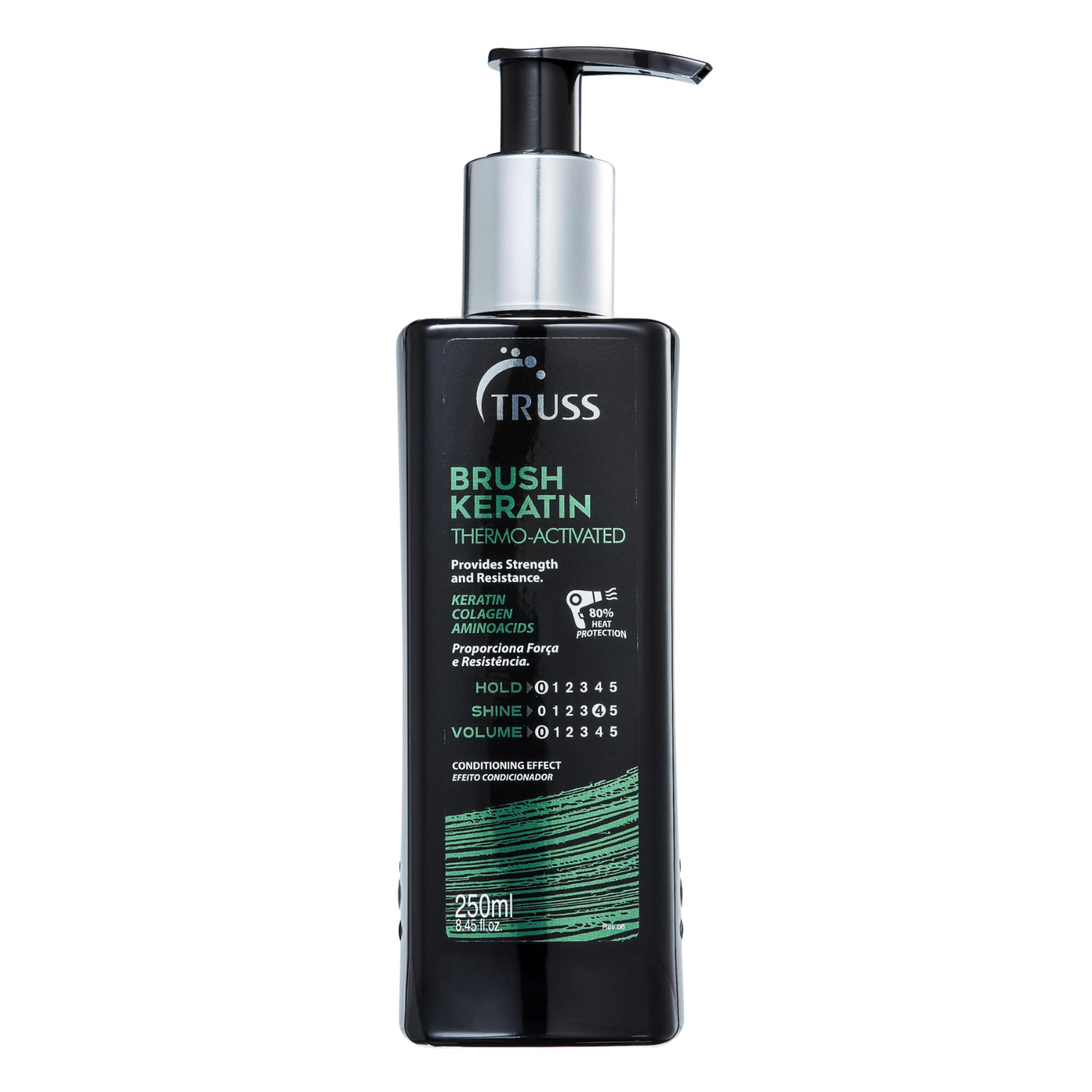 Truss Brush Keratin Leave-in Tratamento Térmico-250ml