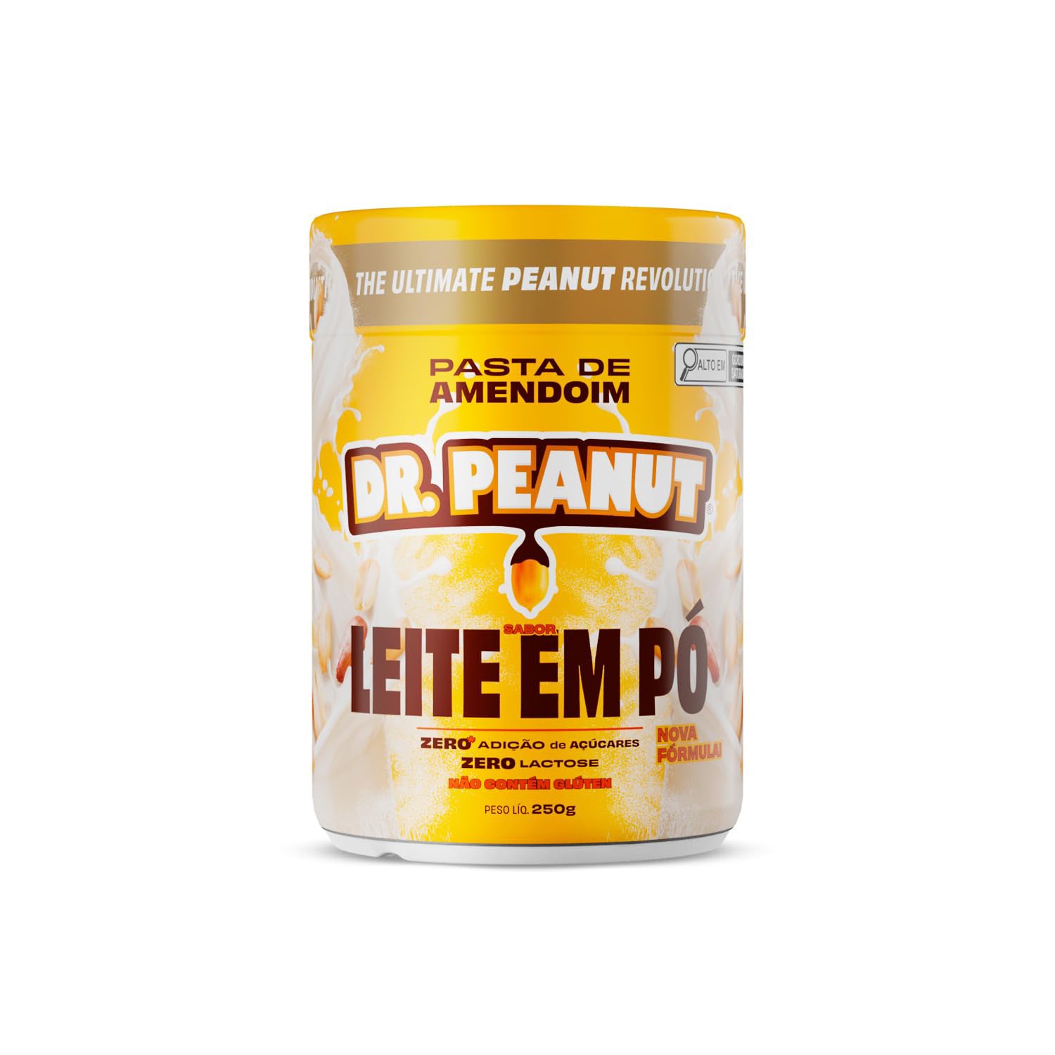 Dr. Peanut Pasta de Amendoim Sabor Leite em Pó - 250g
