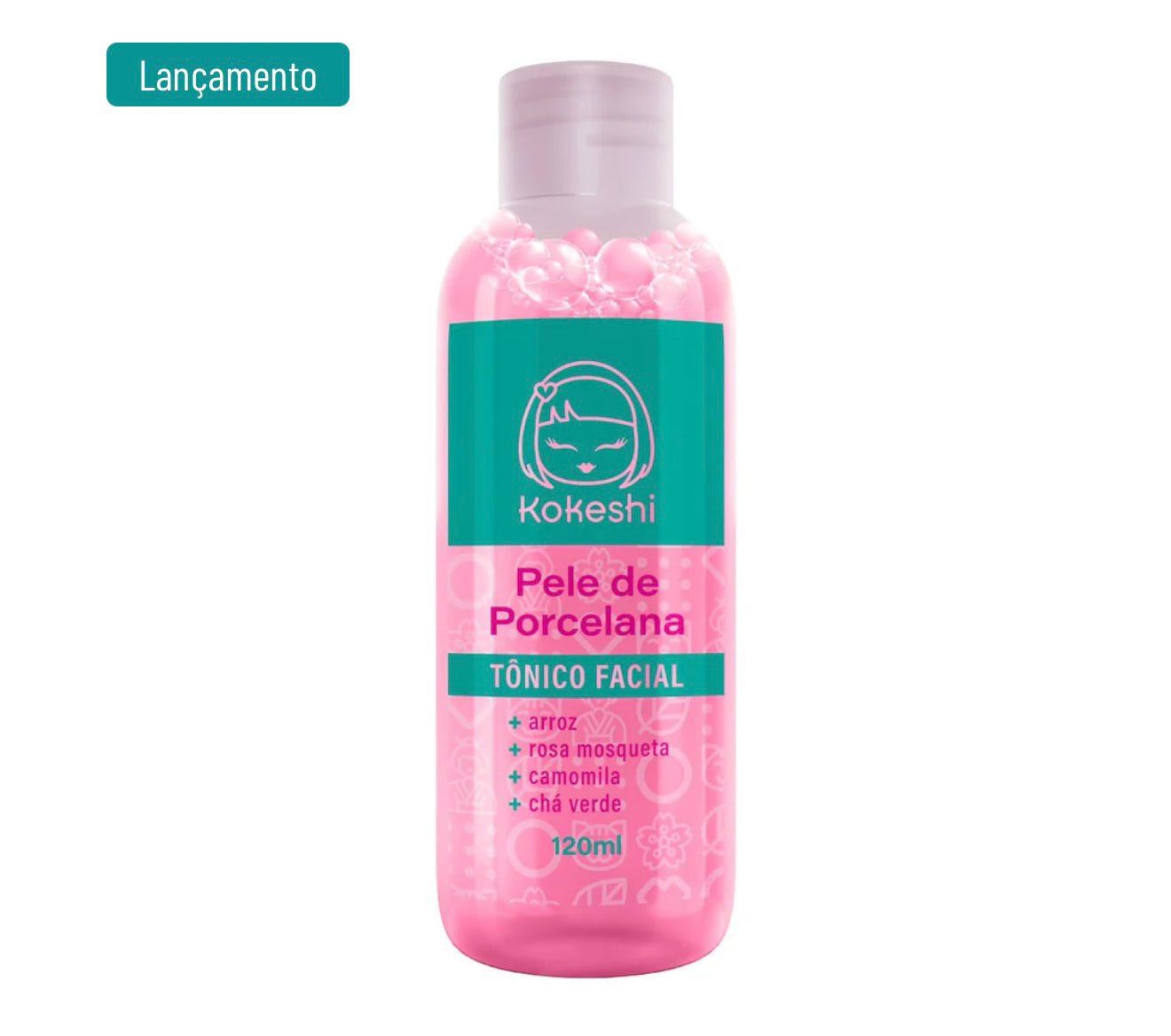 Pele de Porcelana Tônico Facial-120ml
