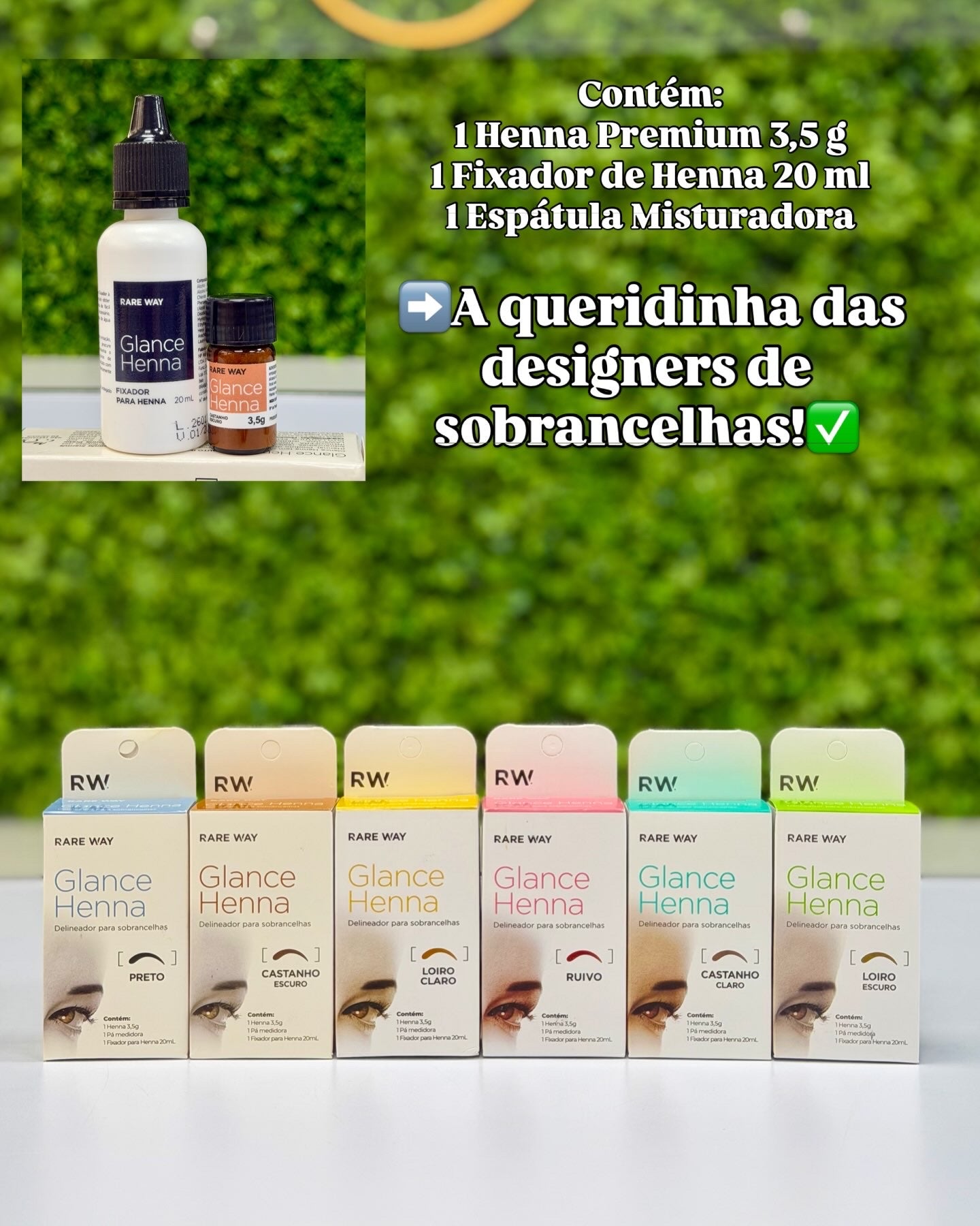 Rare Way Glance Henna Loiro Escuro-3,5g