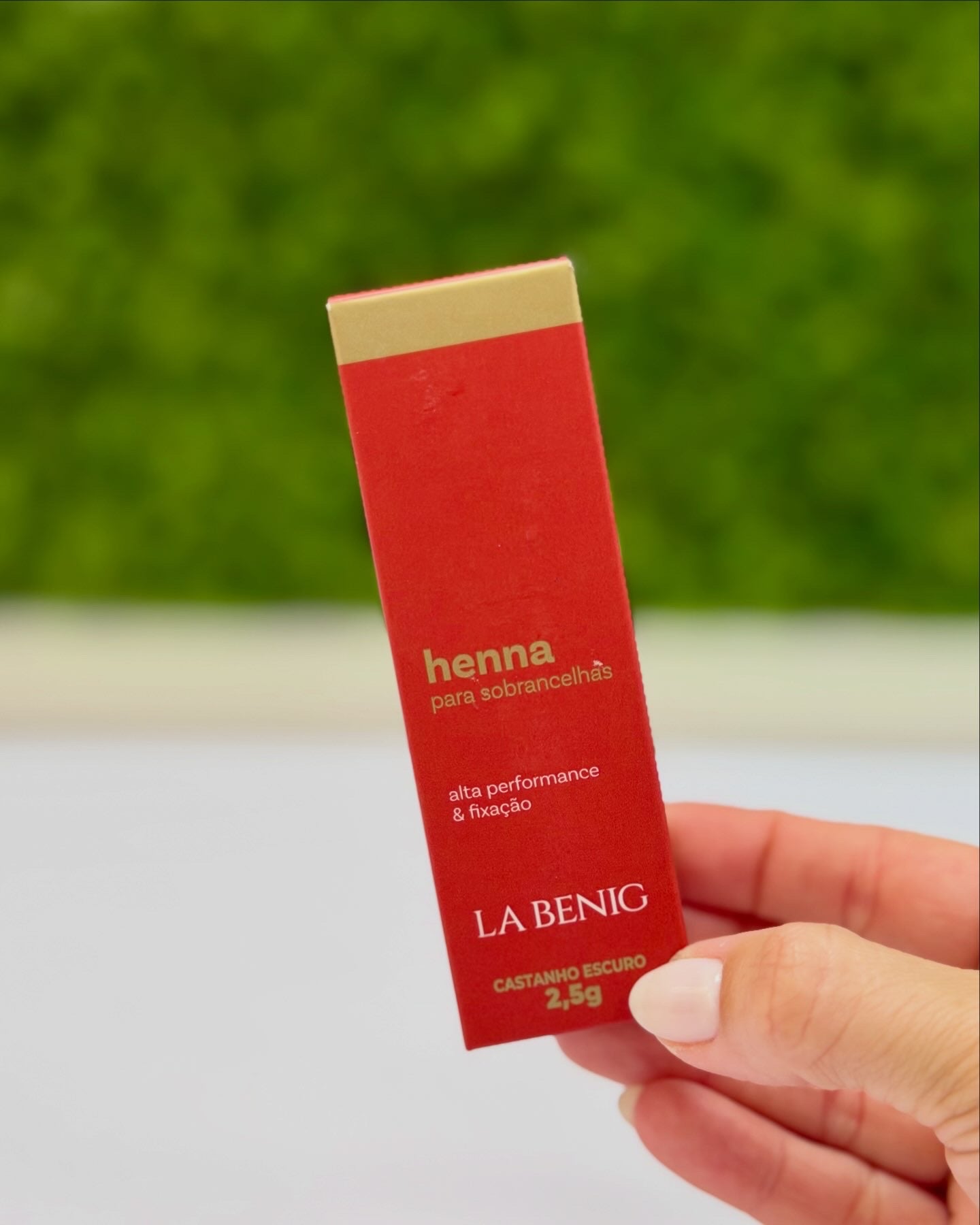 La Benig Henna Para Sobrancelha Castanho Escuro-2,5g