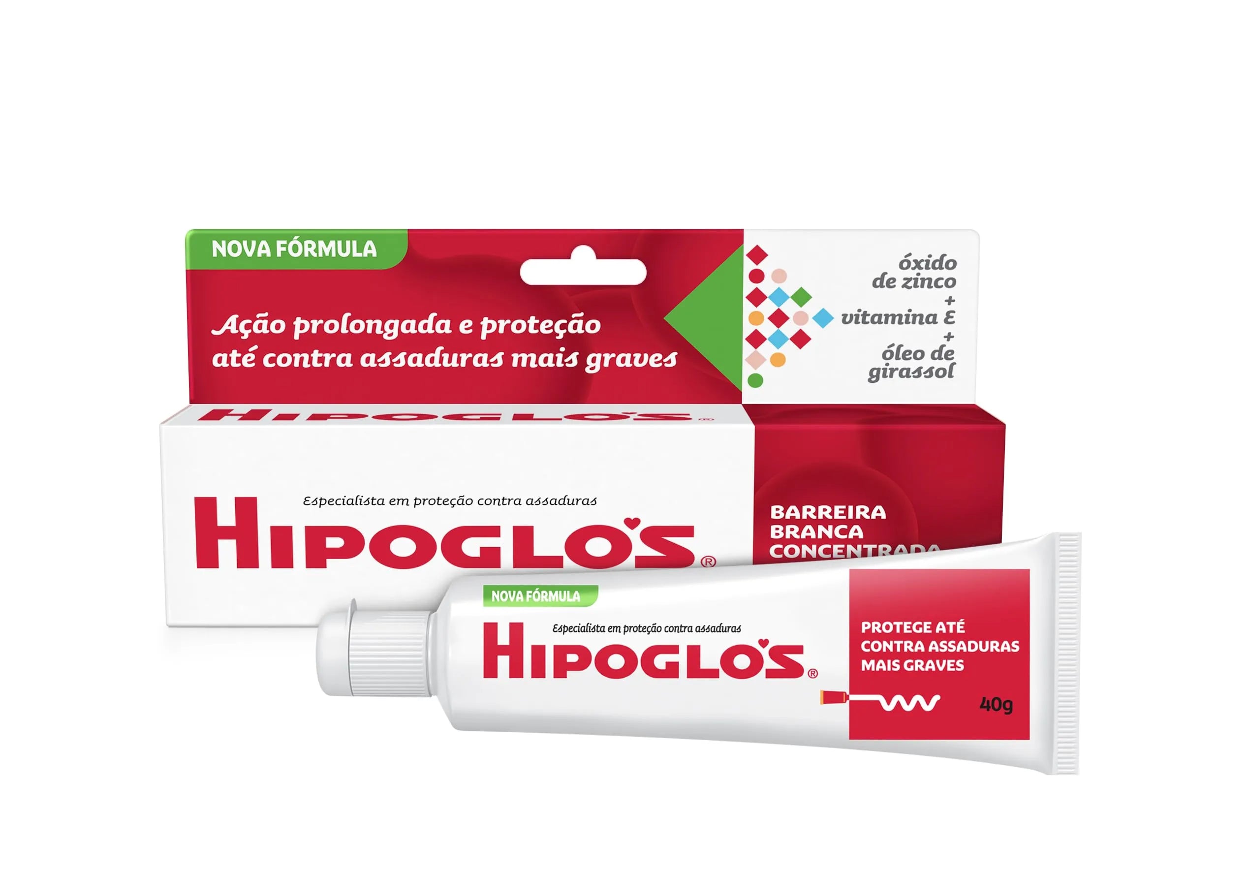 Hipoglos Barreira Branca Concentrada-40g
