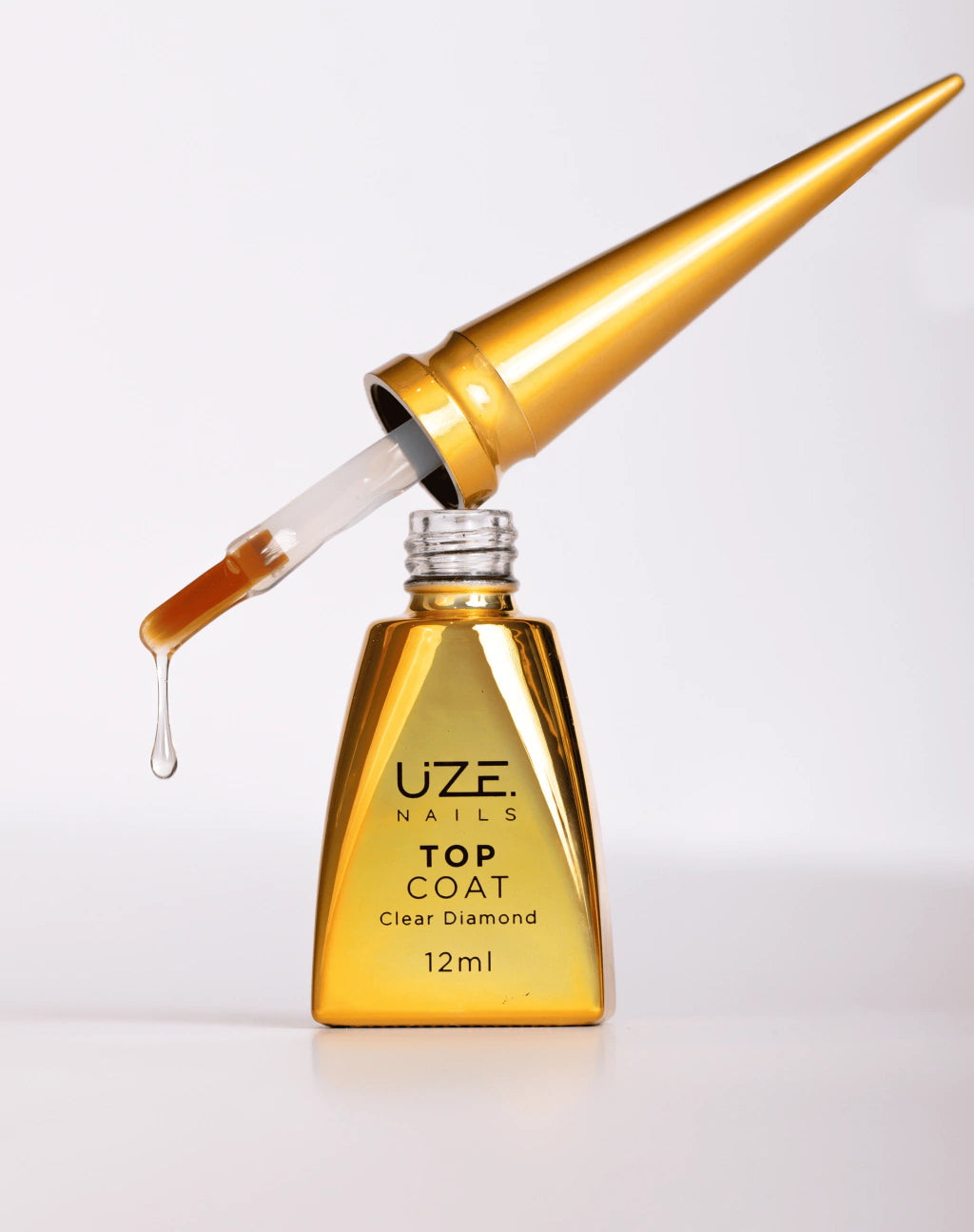Uze Nails Top Coat Clear Diamond-12ml