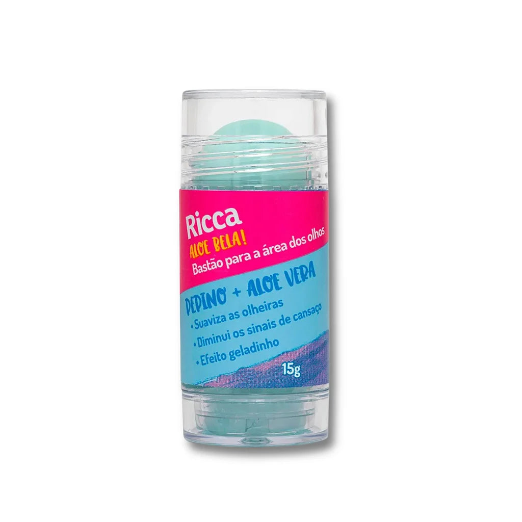 Ricca Bastão Para as Olheiras Aloe Vera + Pepino-15g