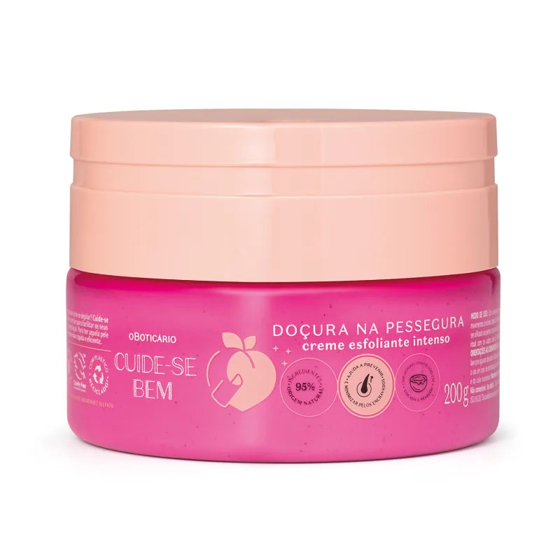 OBoticário Doçura na Pessegura Creme Esfoliante-200g