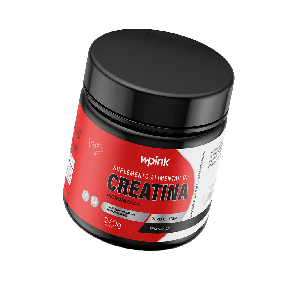 Wpink Creatina Micronizada Sem Sabor-240g