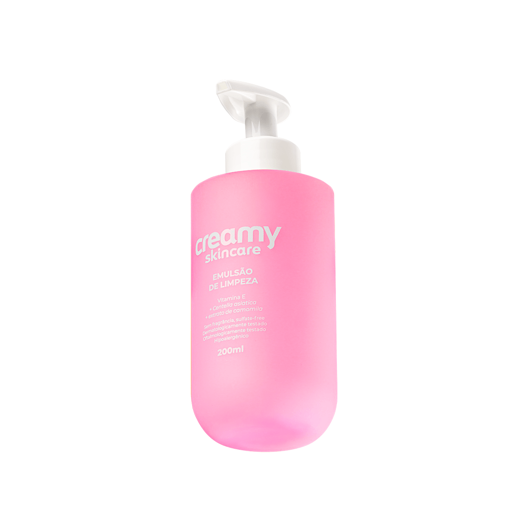 Creamy Emulsão de Limpeza-200ml