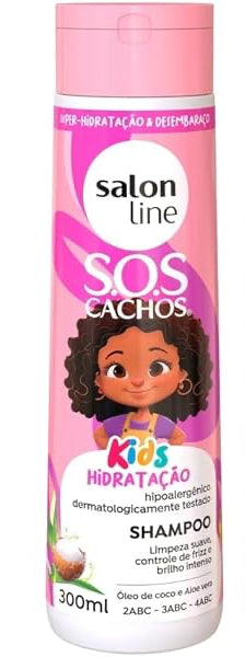 Salon Line SOS Cachos Hidratação Kids Shampoo-300ml