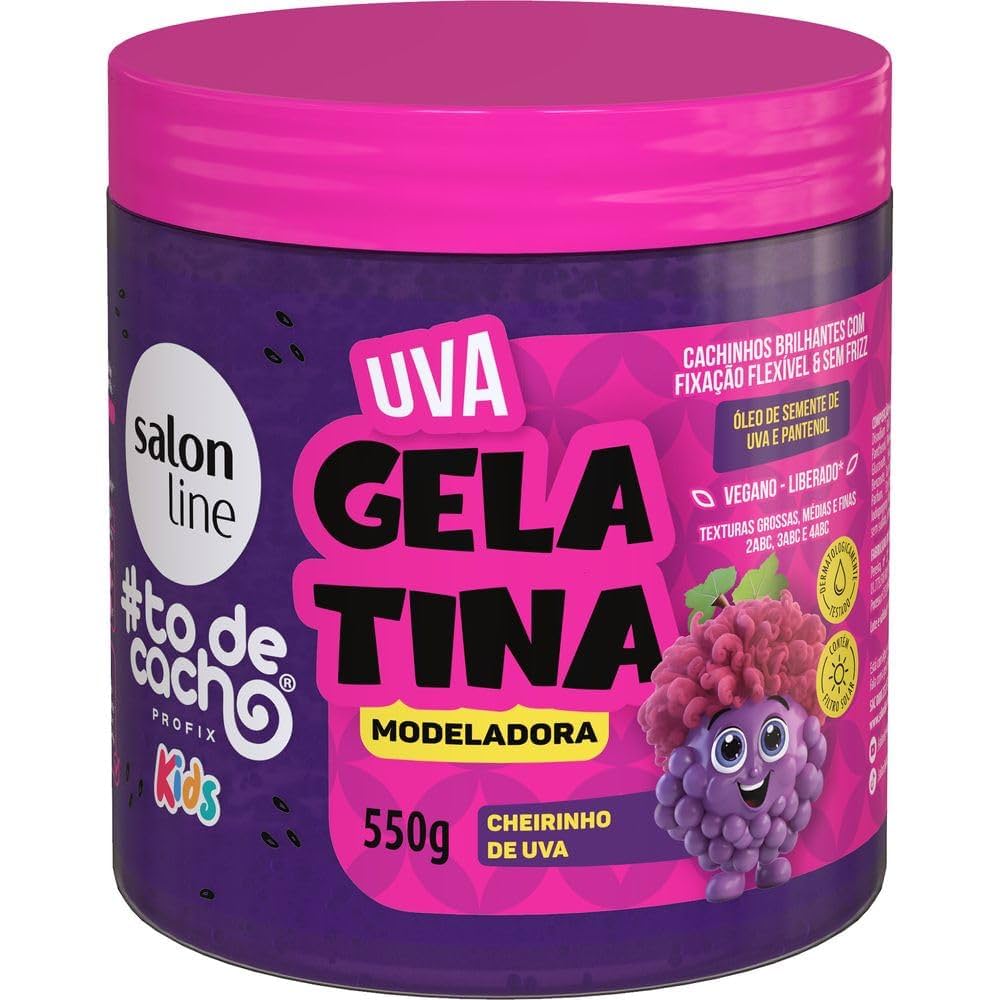 Salon Line Kids Uva Gelatina Modeladora-550g