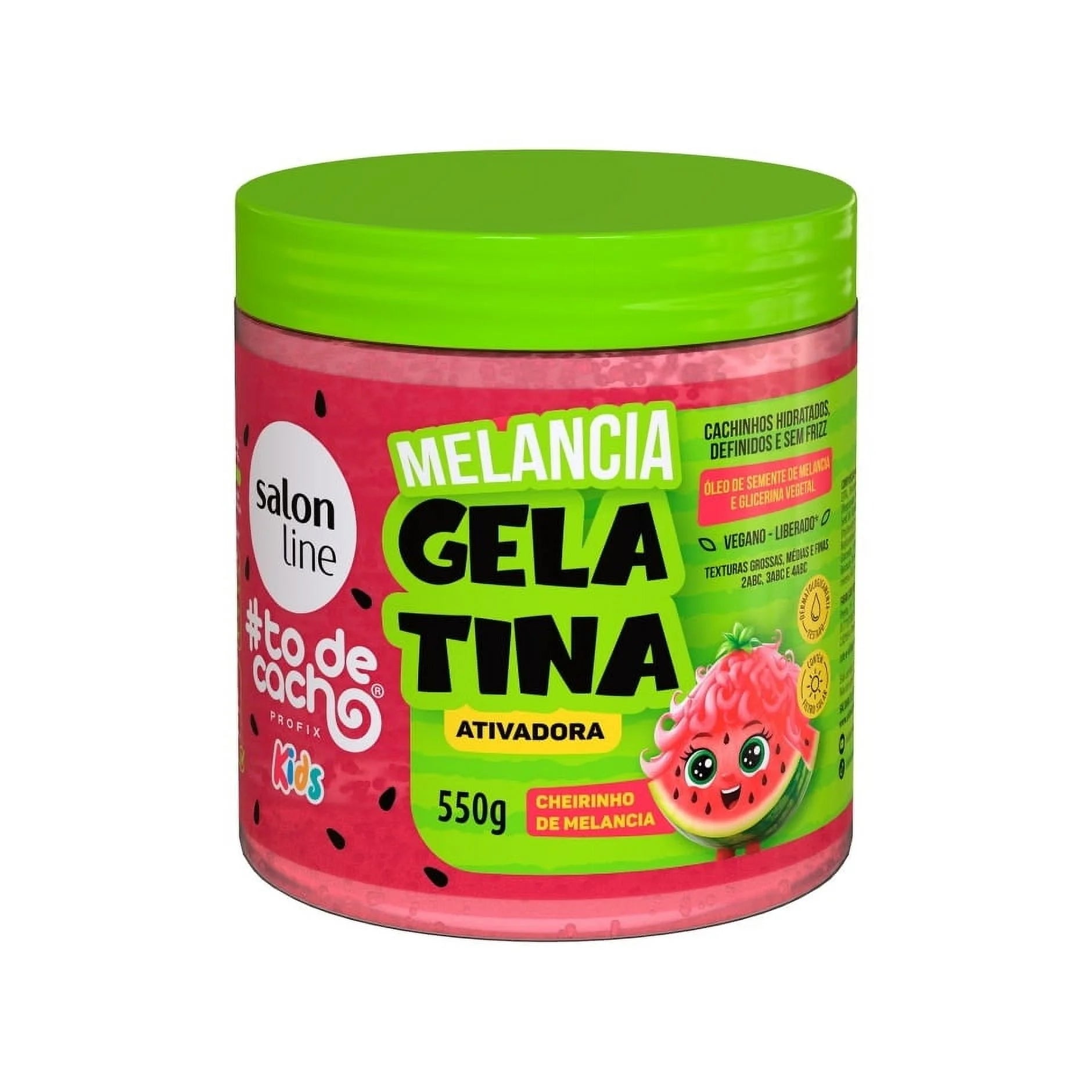 Salon Line Kids Melancia Gelatina Ativadora-550g