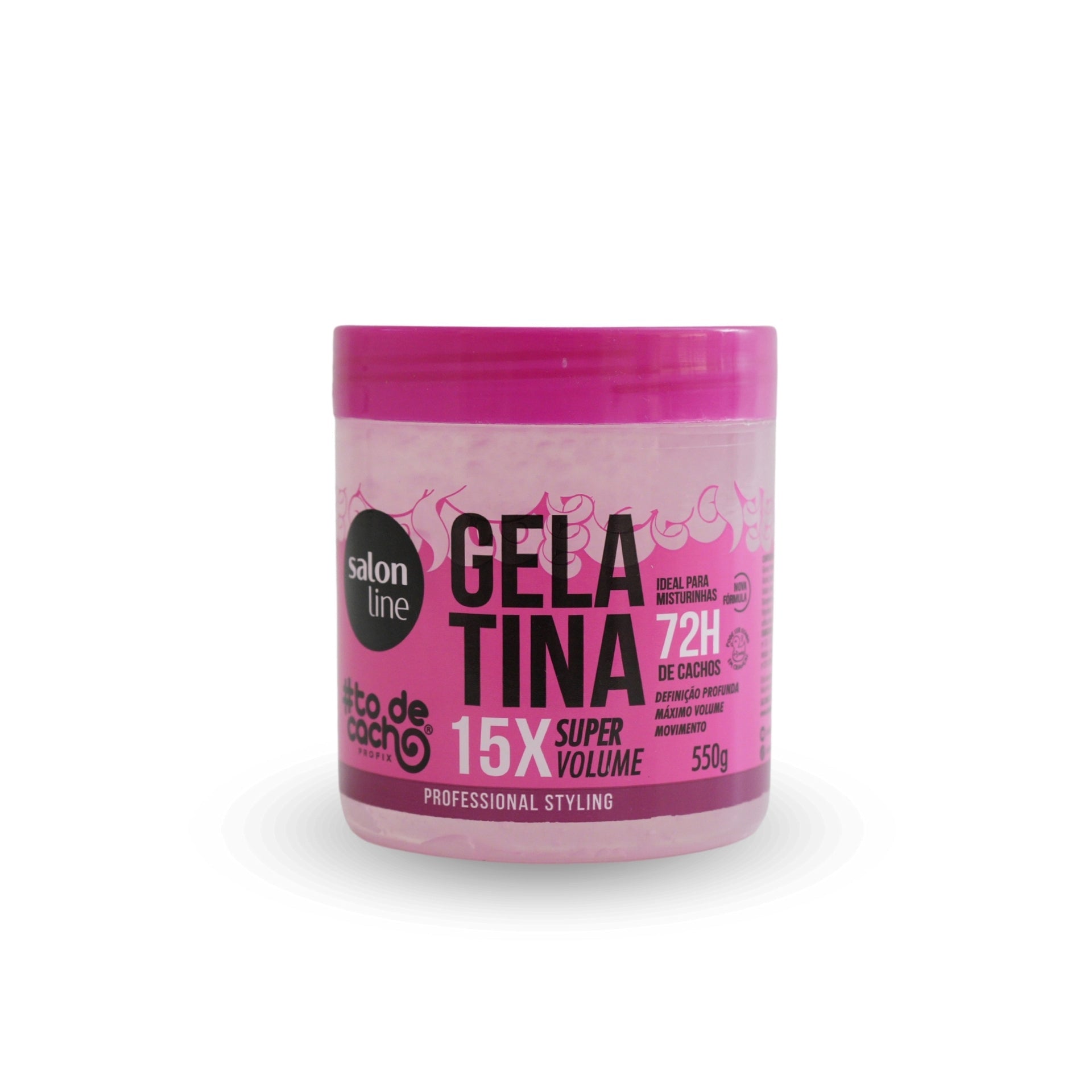 Salon Line Gelatina 15x Super Volume-550g
