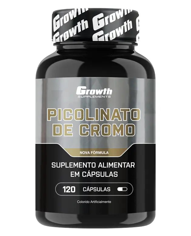 Growth Picolinato de Cromo - 120 Cápsulas