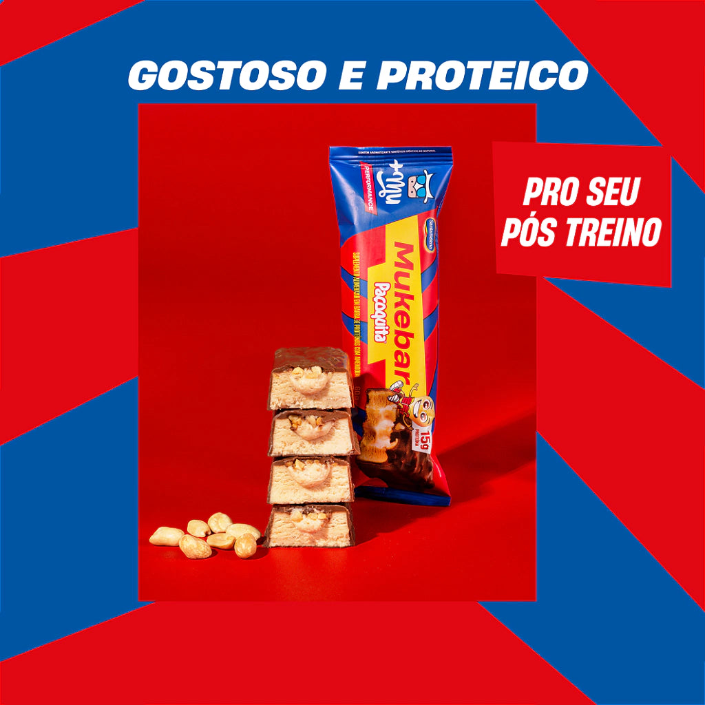 +Mu Barra De Proteina Mukebar Pacoquita-60g