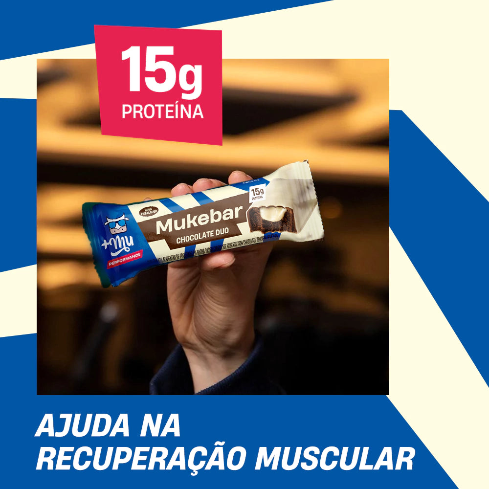 +Mu Barra de Proteína Mukebar ChocolateDuo-60g