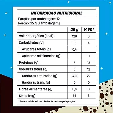 +Mu Barra de Proteína ChocoWheyfer Cookies’n Cream-25g