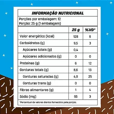 +Mu Barra de Proteína ChocoWheyfer Chocolate com Coco-25g