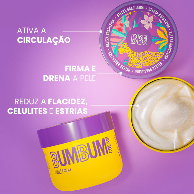Beleza Brasileira Bumbum cream BB Cream-200g